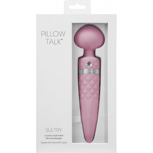Розкішний вібромасажер Pillow Talk - Sultry Pink з кристалом Сваровськи (SO2717) в інтернет супермаркеті PbayMarket!