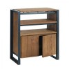 Комод у стилі Loft NS-265 930x750x400 мм Черный в інтернет супермаркеті PbayMarket!