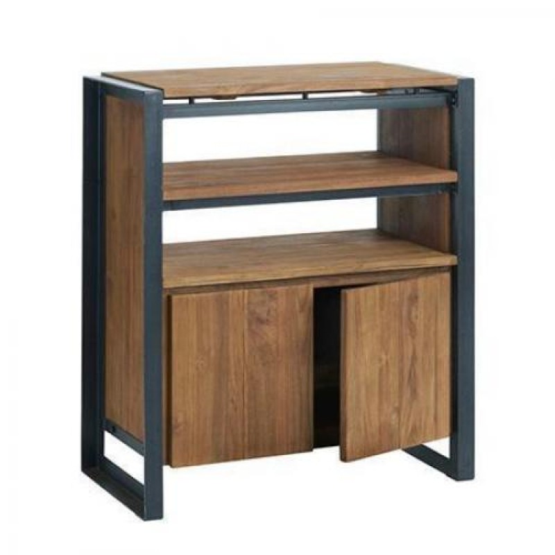 Комод Loft NS-265 930x750x400 мм Чорний