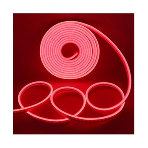 Неонова гнучка стрічка Led Neon Flex 0719 силіконова герметична 12V-220V 5 м Червоний Неонова гнучка стрічка Led Neon Flex 0719 силіконова герметична 12V-220V 5 м Червоний