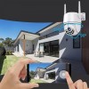 IP камера відеоспостереження RIAS N806 (iCSee APP) Wi-Fi 2MP вулична з віддаленим доступом White