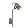 Бра Candellux Gray 19x39 см Сірий (91-66527)