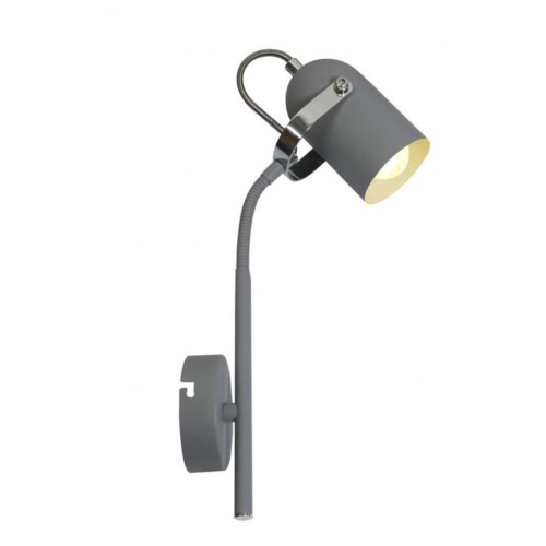 Бра Candellux Gray 19x39 см Сірий (91-66527)
