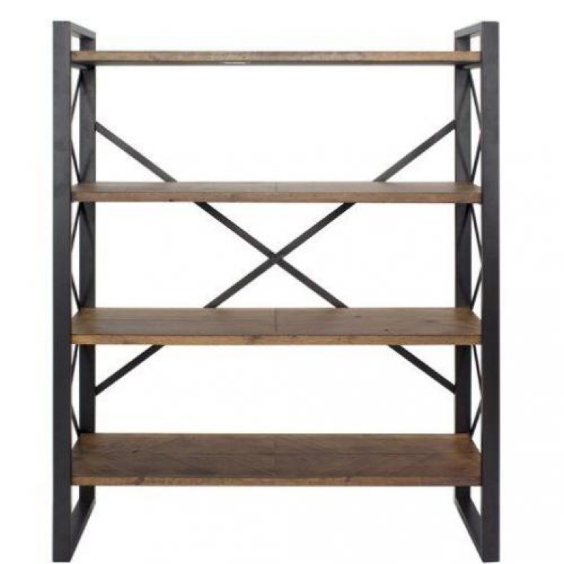 Стелаж для зберігання в стилі Loft NS-1878 1230x800x300 мм Черный