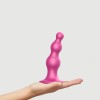 Насадка для страпона Strap-On-Me Dildo Plug Beads Framboise Metallic M в інтернет супермаркеті PbayMarket!