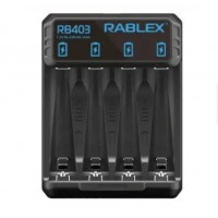 Зарядний пристрій для акумуляторів RABLEX RB 403 АА/ААА