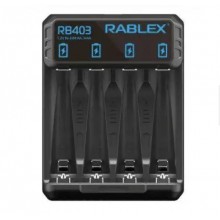 Зарядний пристрій для акумуляторів RABLEX RB 403 АА/ААА