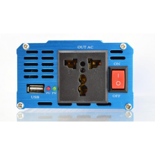 Перетворювач напруги інвертор Powerone Plus 400W з чистою синусоїдою AC/DC 12V Blue (3sm_520833051) в інтернет супермаркеті PbayMarket!