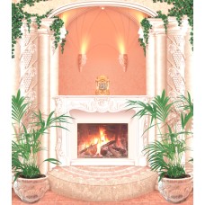 Фотошпалери Ніка Камін Класика 207х242