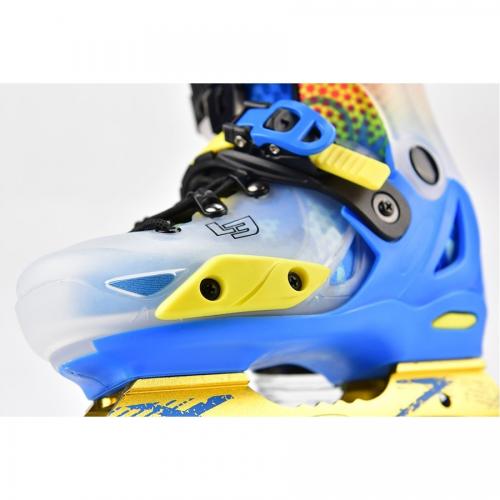 Ролики дитячі Micro Infinite LE 37-40 Синій-Жовтий