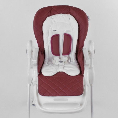 Стільчик для годування Toti W-22019 Burgundy/White (96508) Стільчик для годування Toti W-22019 Burgundy/White (96508)