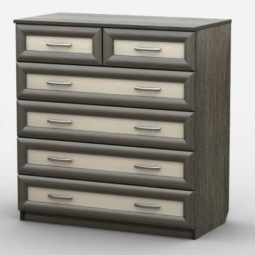 Комод Тиса Мебель АКМ-23 2 Венге Дуб молочний 90x60x90 см Комод Тиса Мебель АКМ-23 2 Венге Дуб молочний 90x60x90 см