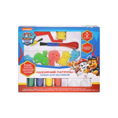 Ігровий набір Nickelodeon PAW Patrol для малюків з фарбами Щенячий патруль (120856) в інтернет супермаркеті PbayMarket! Ігровий набір Nickelodeon PAW Patrol для малюків з фарбами Щенячий патруль (120856) в інтернет супермаркеті PbayMarket!