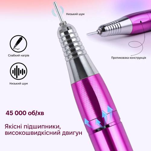 Фрезер для манікюру та педикюру SML M19 Рожево-золотий Фрезер для манікюру та педикюру SML M19 Рожево-золотий