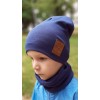 Дитяча шапка з хомутом КАНТА розмір 52-56 Синій (OC-133) в інтернет супермаркеті PbayMarket!
