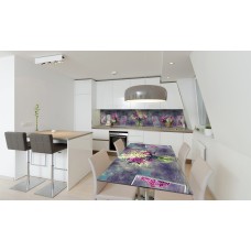 Наклейка вінілова на стіл Zatarga «Пишна Бузок» 600х1200 мм Z180816st