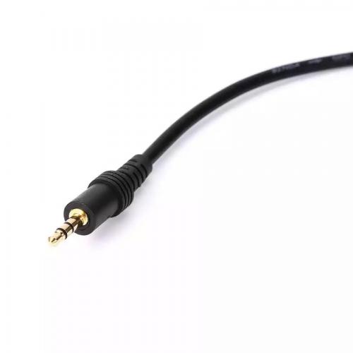 Кабель для мікрофону Manchez S7 XLR (мама) - Jack 3.5 мм 2.5 м Black (3_02463) Кабель для мікрофону Manchez S7 XLR (мама) - Jack 3.5 мм 2.5 м Black (3_02463)