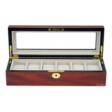 Шкатулка для зберігання годинників Salvadore WB/1087/6.C Коричневий