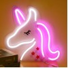 Настінна неонова вивіска світильник нічник Angel Єдиноріг UNICORN 32*32 см