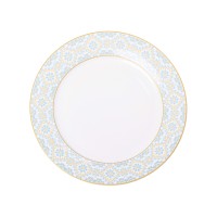 Тарілка сервірувальна YIWU Ethnic 26.5 см Білий (HP-7-738)