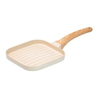 Сковорода-гриль з антипригарним покриттям Breakfast 18.3x18.1x2 см Бежевий (HP39568W)