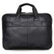 Сумка чоловіча Vintage 14398 для ноутбука 17 дюймів Чорна, Чорний