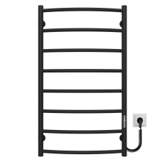 Рушникосушарка електрична Класік П8 500х900 Deffi Чорний JD03 (C.DK.90.50.8.E.B.R.1)