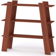 Полиця настінна Компанит П-28 Яблуня (120х33, 2х117, 2 см)