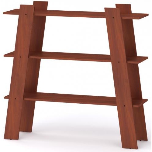 Полиця настінна Компанит П-28 Яблуня (120х33, 2х117, 2 см)