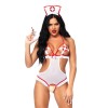 Костюм медсестри Leg Avenue Naughty Nurse, one size, боді та шапочка в інтернет супермаркеті PbayMarket!