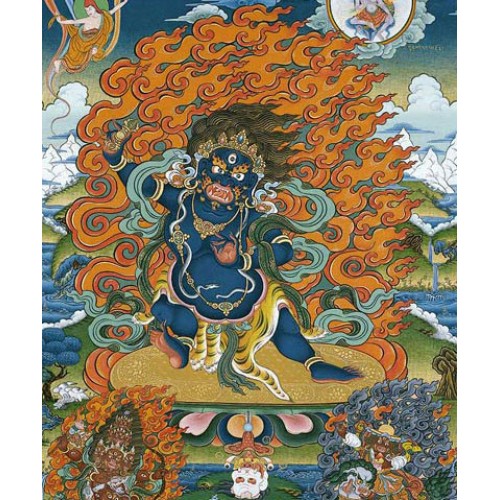 Пахощі Тибетські Himalayan Inc Ваджрапані Vajrapani 20х4х4 см Фіолетовий (25656)