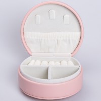 Скринька-органайзер для прикрас YIWU 10x9x4.5 см Рожевий (HP-5-31P)