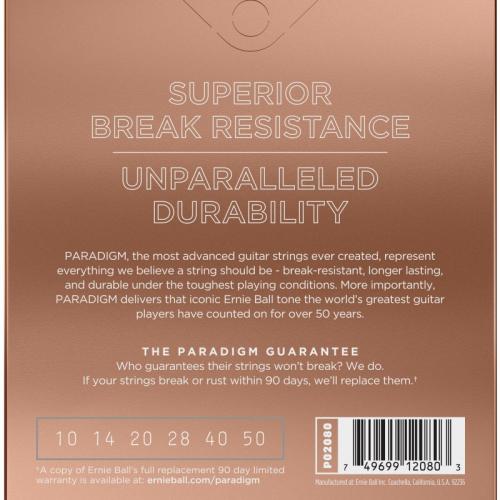 Струни для акустичної гітари Ernie Ball 2080 Paradigm Extra Light Phosphor Bronze Acoustic 10/50 Струни для акустичної гітари Ernie Ball 2080 Paradigm Extra Light Phosphor Bronze Acoustic 10/50