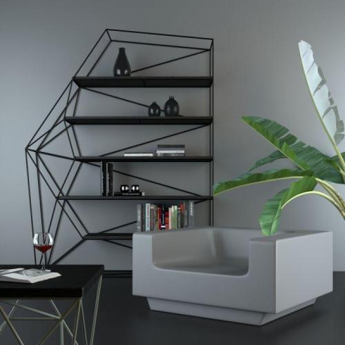 Стелаж GoodsMetall у стилі Лофт 1900х1560х360 СТЖ1114 Стелаж GoodsMetall у стилі Лофт 1900х1560х360 СТЖ1114