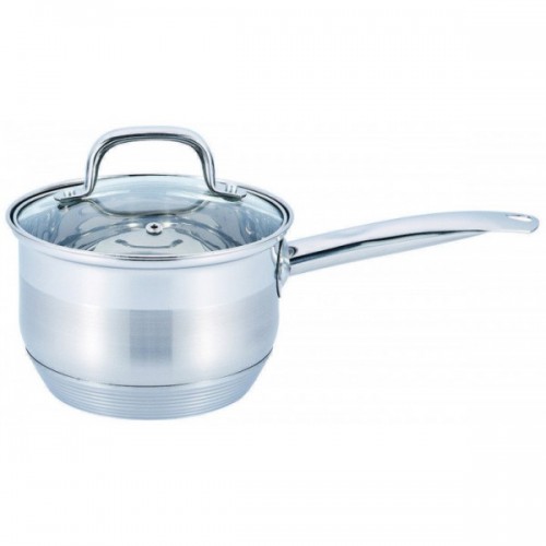 Ківш із кришкою Benson BN 224 1 л Сріблястий Ківш із кришкою Benson BN 224 1 л Сріблястий