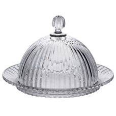 Блюдо для закусок YIWU 20 см Прозорий (HP-YH-43)