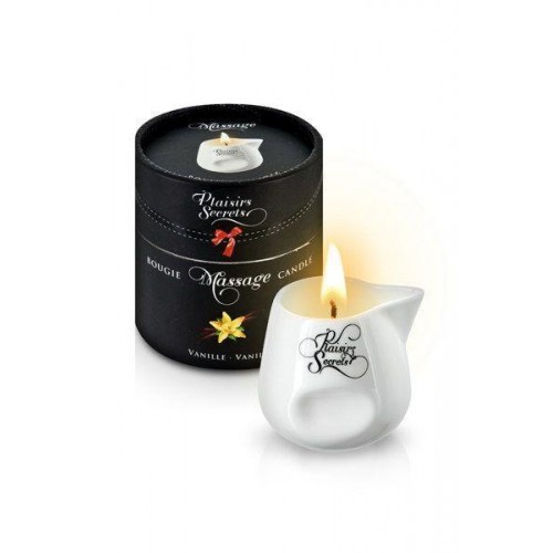 Масажна свічка Plaisirs Secrets Vanilla 80 мл (SO1844) в інтернет супермаркеті PbayMarket!
