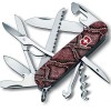 Складаний ніж Victorinox Huntsman Design принт Шкіра пітона 91 мм Різнокольоровий (1.3713_R2200pk)