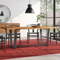 Обідній стіл у стилі Loft NS-1142 780x1900x850 мм Черный Обідній стіл у стилі Loft NS-1142 780x1900x850 мм Черный