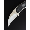 Ніж керамбіт Gorillas BBQ 4857 18.5 см Чорний (KN1040)