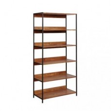 Стелаж для зберігання в стилі Loft Чорний NS-1836 1830x800x400 мм