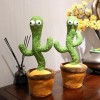 Інтерактивний плюшевий танцюючий кактус Funny Toys Dancing Light Cactus з різнобарвним підсвічуванням