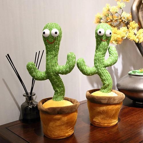 Інтерактивний плюшевий танцюючий кактус Funny Toys Dancing Light Cactus з різнобарвним підсвічуванням Інтерактивний плюшевий танцюючий кактус Funny Toys Dancing Light Cactus з різнобарвним підсвічуванням