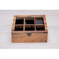 Скринька з подушечками для годинників ecoWalnut 8.2х20.8х18 см Скринька з подушечками для годинників ecoWalnut 8.2х20.8х18 см