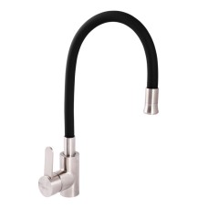 Змішувач для кухні ZERIX LR74004-2 Чорний (LL1202)