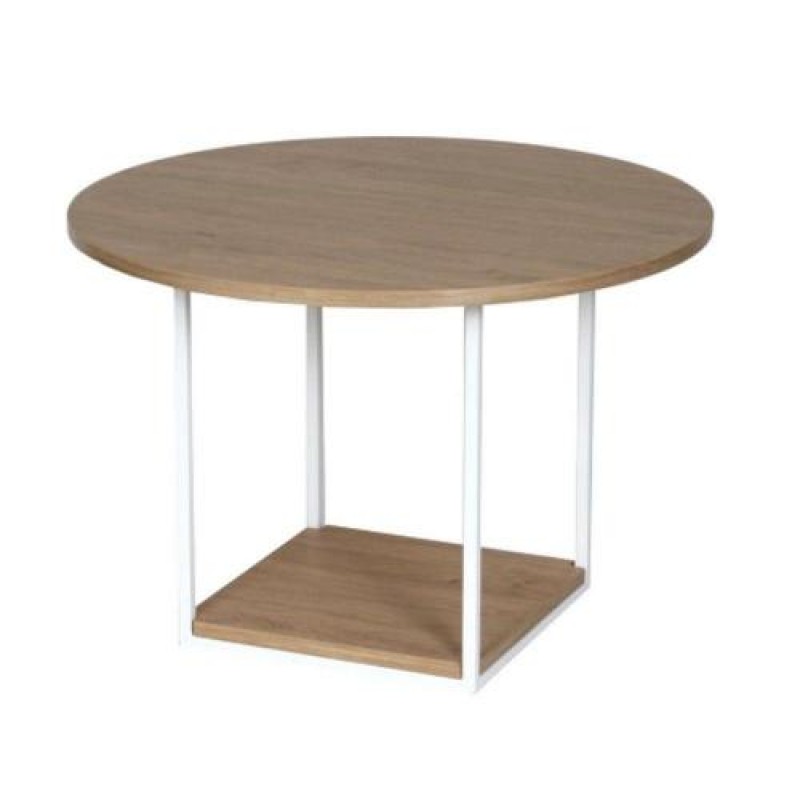 Кавовий журнальний столик у стилі Loft NS-545 530x700x700 мм Черный