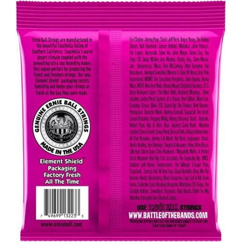 Струни для електрогітари 3 Sets Ernie Ball 3223 Super Slinky Nickel Wound 9/42 Струни для електрогітари 3 Sets Ernie Ball 3223 Super Slinky Nickel Wound 9/42
