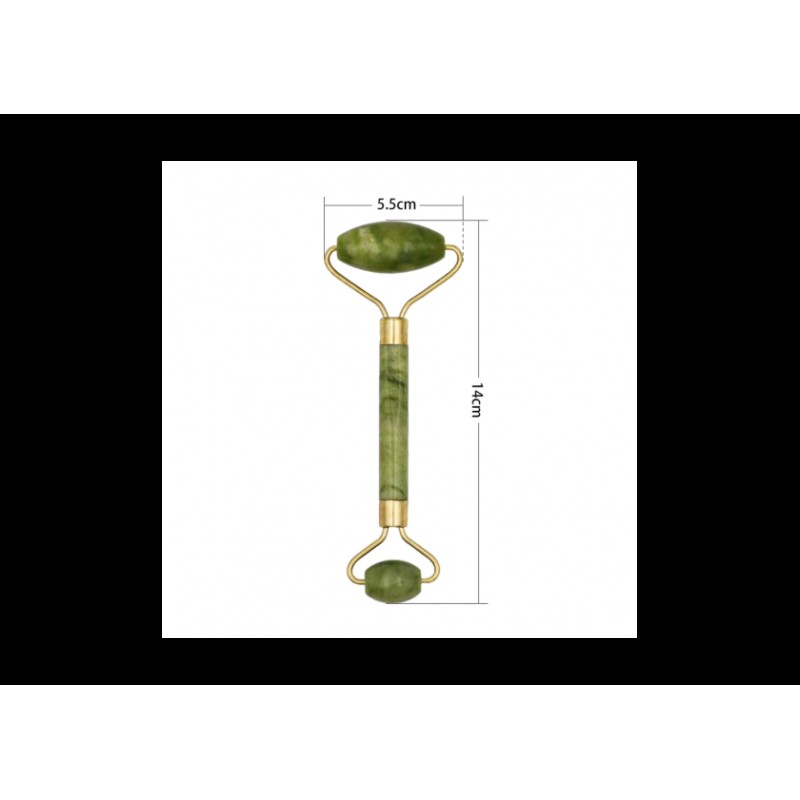 Масажер для обличчя FLFashion нефритовий