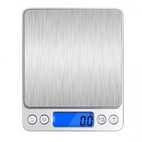 Ваги електронні Matarix MX-464 із двома чашами 3000/0.1 г Silver