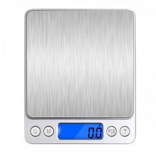 Ваги електронні Matarix MX-464 із двома чашами 3000/0.1 г Silver